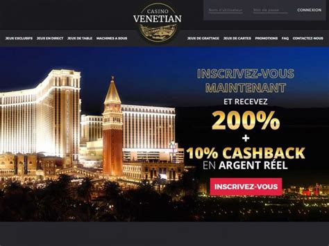  bonus casino venetian